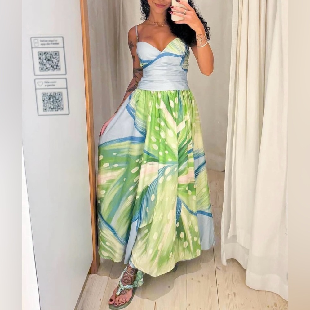 FARM Rio Long Lily Dress Size S